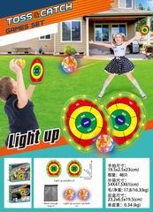 TOSS & CATCH GAME SET W/LIGHT,