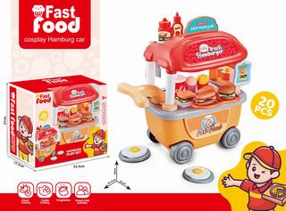 FAST FOOD CART 20PCS,