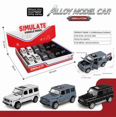 1:32 PULL BACK DIE-CAST CAR W/SOUND 12PCS,