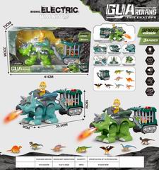 B/O DINOSAUR W/LIGHT & SOUND & SPRAY,