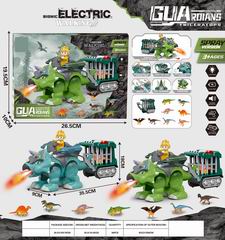 B/O DINOSAUR W/LIGHT & SOUND & SPRAY,