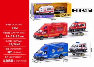 1:48 PULL BACK DIE-CAST CAR,