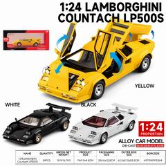 1:24 PULL BACK DIE-CAST CAR W/LIGHT & SOUND,