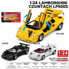 1:24 PULL BACK DIE-CAST CAR W/LIGHT & SOUND,