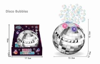 B/O BUBBLE MACHINE W/LIGHT,