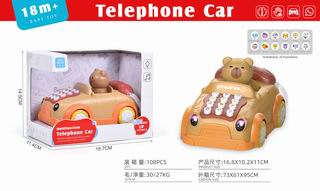 B/O TELEPHONE CAR W/LIGHT & MUSIC,