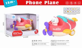 B/O PHONE PLANE W/LIGHT & MUSIC,