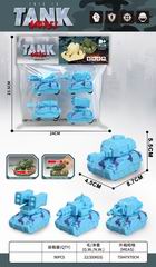 PULL BACK TANK 4PCS,