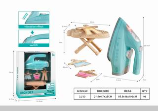 IRON SET W/LIGHT,