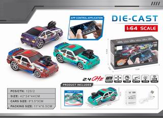 1:64 2.4G R/C DIE-CAST CAR,
