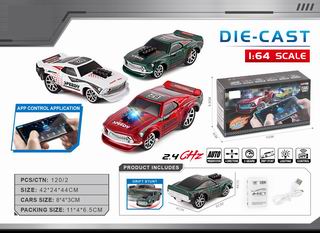 1:64 2.4G R/C DIE-CAST CAR,
