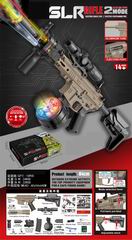 B/O WATER BOMB GUN W/LIGHT & SPRAY,