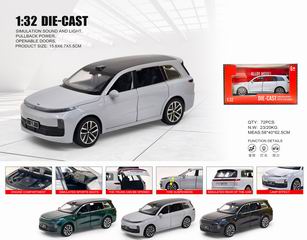 1:32 PULL BACK DIE-CAST CAR W/LIGHT & SOUND,