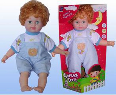 16`` DOLL W/ENGLISH MUSIC IC OB,