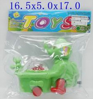 PULL LINE SNOW ELEPHONE W/LIGHT,